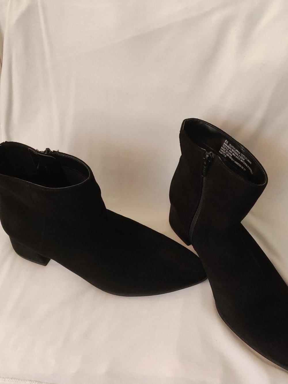 Target Women's Chukka Boots Chukka Boots Black Suede Chukka Boots with Side Zip